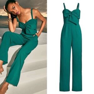 Lilly Pulitzer Kavia Jumpsuit - Size 4 - Hosta green